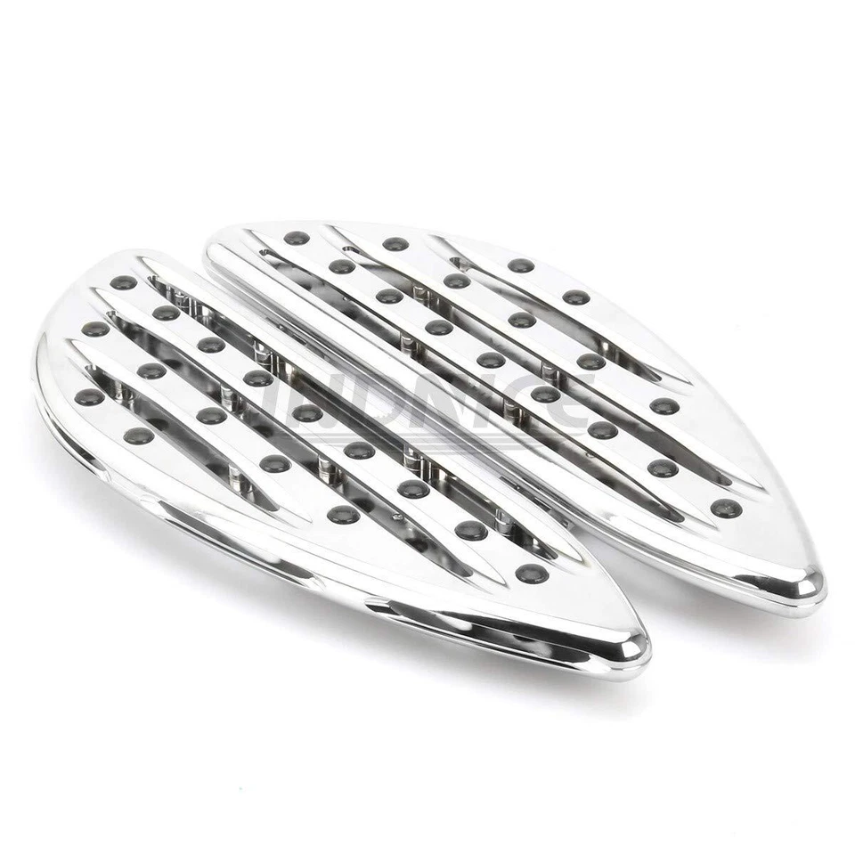 For Harley Touring FLHX FLTRXS Floorboards footboards pegs Dyna FLD FLS2012-2016 Foto 2 de 4