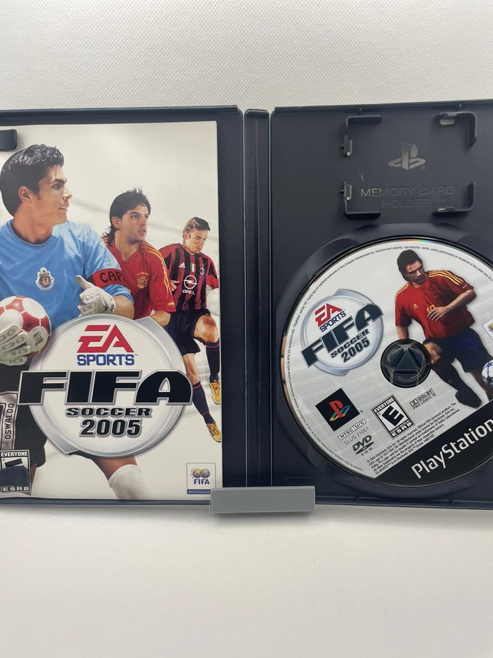 FIFA Soccer 2005 (Sony PlayStation 2, 2004) PS2- Tested W/Manual - Image 3 of 3