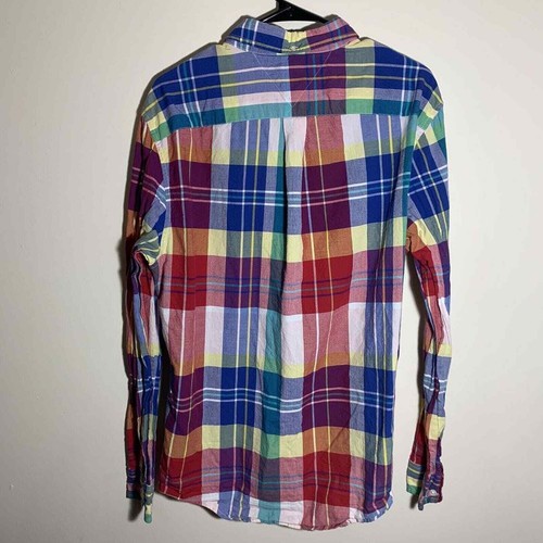 Madras manica lunga Tommy Hilfiger da uomo taglia L su misura - Foto 3 di 4