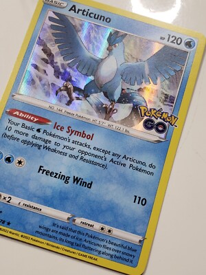 HOLO Articuno 024/078 NM / M Pokemon GO TCG Card - $2 Combined Shipping |  eBay