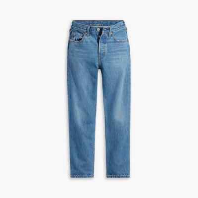 Levi's Damen 501 Crop Jeans Baumwolle Women Denim Hose 5-Pocket 24W/28L