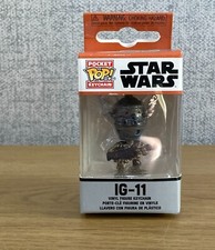 Figura llavero Funko Pocket Pop vinilo Star Wars The Mandalorian IG11 IG 11