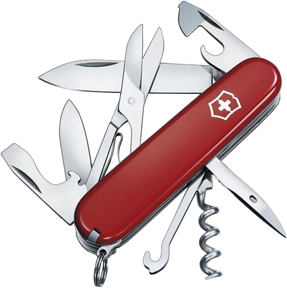 Victorinox, Climber, Coltellino svizzero multiuso (14 funzioni, lama,...