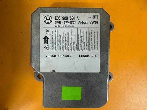 Steuergerät ECU Modul Airbag 1C0909601A 5WK43123