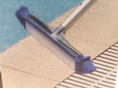 Premium 20'' Aluminum Swimming Pool Brush Head Nylon Bristles FREE SHIPPING $18