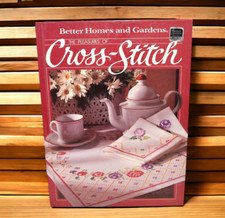 "Better Homes and Gardens The Pleasures of Cross-Stitch" Hardcover Book 1984