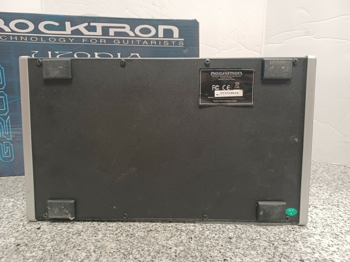 Rocktron Utopia G200 Professional Multi-FX Guitar Pedal Rocktron Utopia G200 Professional Multi-FX Guitar Pedal