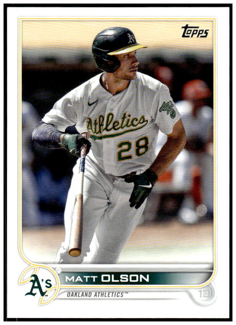 2022 Topps Oakland Athletics #OAK-2 Matt Olson NM