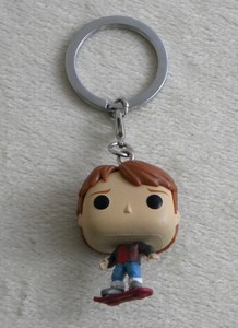 funko pop marty mcfly keychain