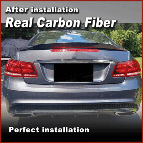 Carbon Heckspoiler Spoiler Flügel Lippe Für Mercedes C207 W207 E200 E300 E400 - Bild 2 von 14