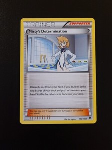 Pokémon TCG Misty's Determination BREAKPoint 104/122 Regular Uncommon