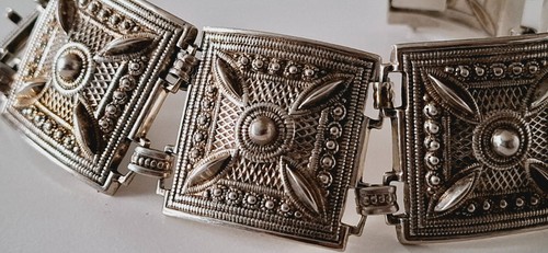 BLACHIAN ANTIK SCHMUCK ° SILBER DESIGN ARMBAND ° 925 ° BAS ° TRACHTENSCHMUCK ° - Picture 8 of 13