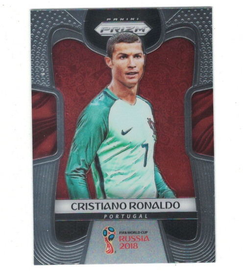 CRISTIANO RONALDO 2018 Panini Prizm World Cup Russia Pack Pulled Base No. 154 SP