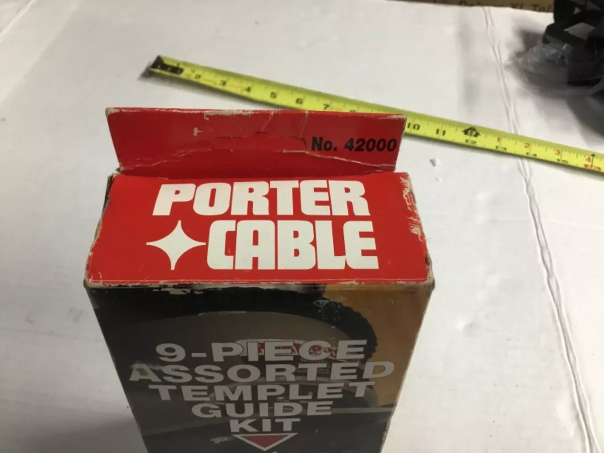 Porter-Cable 42000 Steel Router Template Guide Set