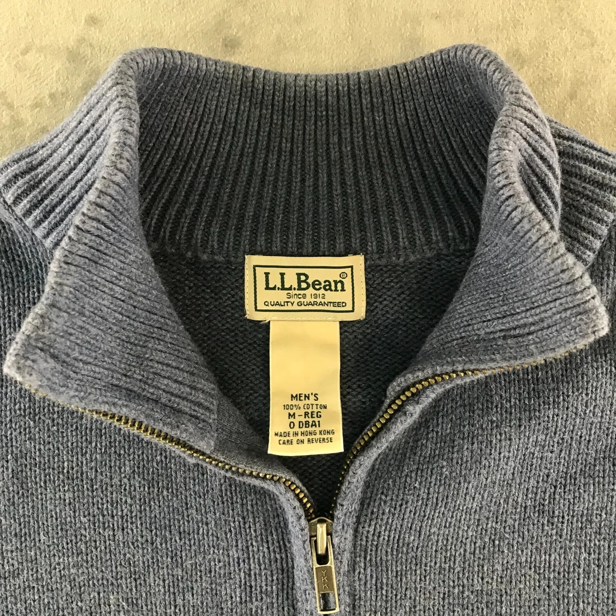 vintage L.L.BEAN linen cotton sweater cq