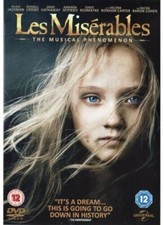 Les Miserables DVD Movie ** Hugh Jackman ** Russell Crowe