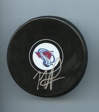 MIKE RICCI SIGNED COLORADO AVALANCHE HOCKEY PUCK w/ COA