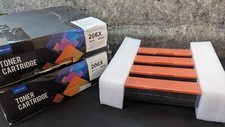   Lot of 3   206X Toner Cartridge Set 4 Pack HP Compatible Replacement for 206X