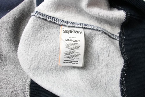 Superdry Sweatshirt Herren 2XL Rundhals Pullover SPORTS Logo Aufdruck - Bild 7 von 9