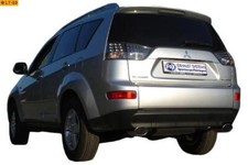 FOX Duplex Sportauspuff Mitsubishi Outlander ab Bj.06 2.0l D re li je 1x115x85mm