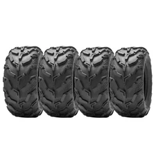 Set 4 25x10-12 ATV Tires 25x10x12 6Ply Heavy Duty UTV Mud All Terrain 25x10 12