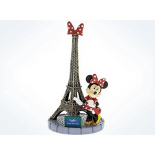 Disney Parks Epcot Minnie Mouse Torre Eiffel París Figura Estatua NUEVO