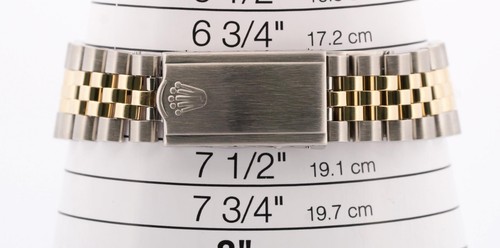 VINTAGE ROLEX DATEJUST 36MM CHAMPAGNE Turn-O-Graph JUBILÄUM Stahl 18K Gold 1625 - Bild 8 von 9