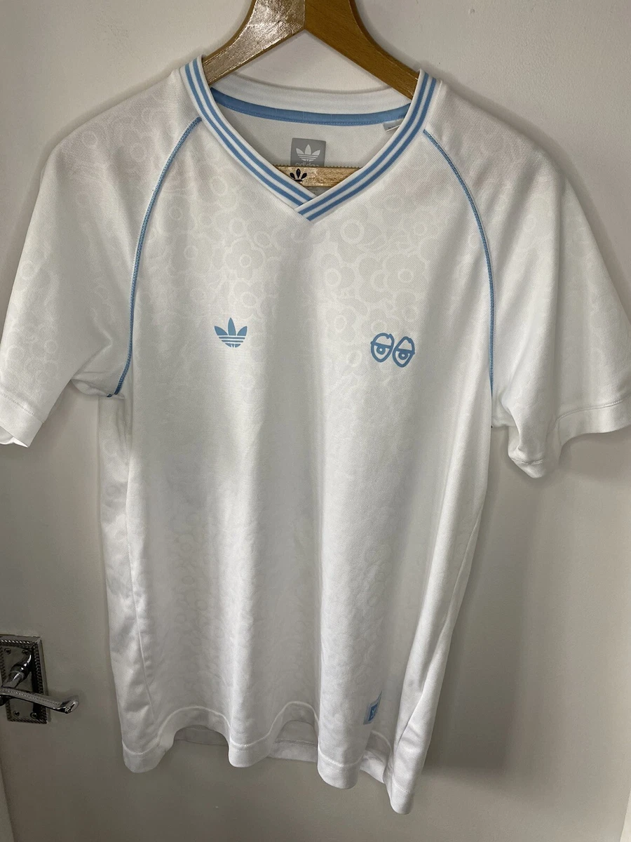 Adidas Mark Gonzales X Krooked Gonz V Neck Jersey Shirt Top Skateboarding S | eBay