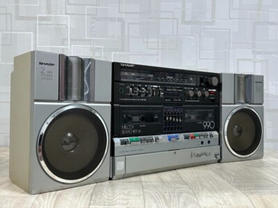 SHARP MR-990 Melody Searcher W Radio Cassette Keyboard Boombox