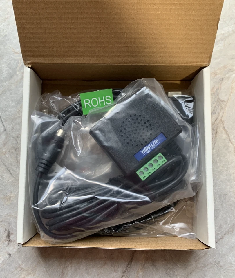 Lot of 5 Tripp Lite ENVIROSENSE Environmental Sensors *New in Boxes* - Image 2 of 4