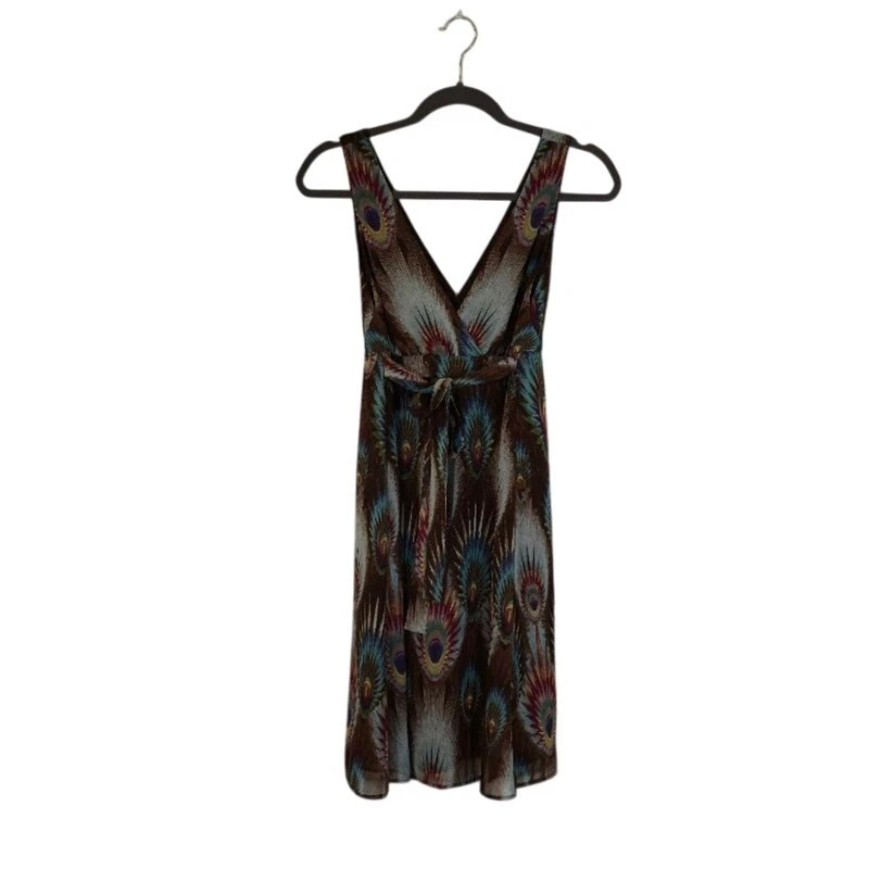 Robe Charlotte Russe Marron Et Ivoire - Taille 13/14 - Neuf Avec étiquettes