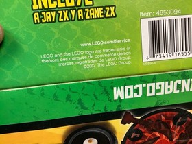 Lego 9449 - NINJAGO - Ultra Sonic Raider - the final battle - flattened box only