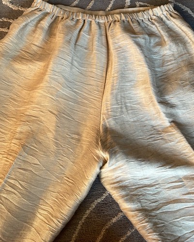 Habitat Clothes to Live In Linen Shirt & Pants Set Oatmeal Color Size Small - Picture 17 of 17