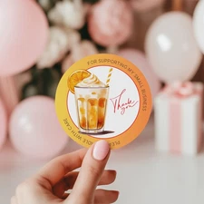 56 THANK YOU SEALS LABELS STICKERS FOR SMALL BUSINESS, CRAFTS, PARTIES 2 INCH