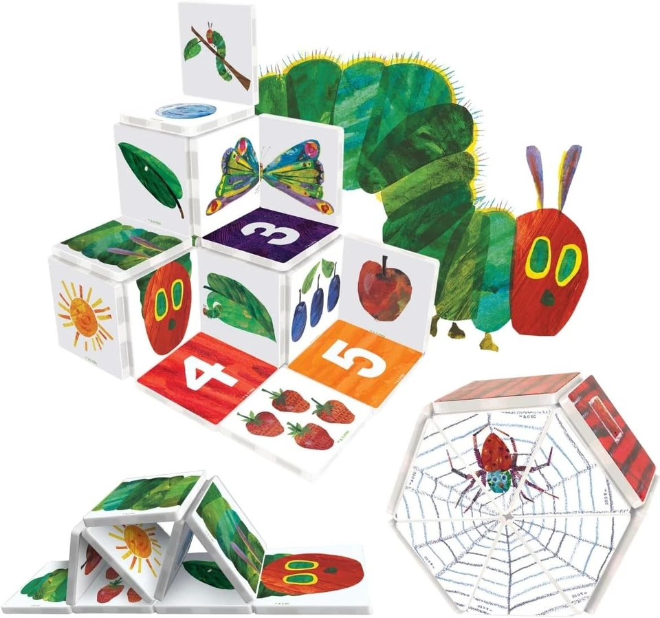 Eric Carle Caterpillar & Spider Magnetic Playset - Image 4 of 4