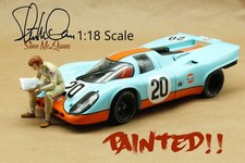 Steve Mc Queen 1:18 for AUTOart Porsche 917k #20 , SPARK, Minichamps