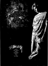 Stussy Surfwear Print Ad Ephemera Wall Art Decor Ephemera