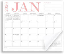 Magnetic Calendar for Refrigerator, 12.9"x 10.9" Fridge Calendar from Jan. 2026
