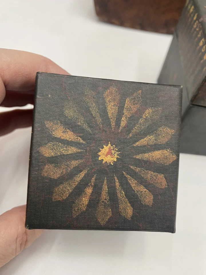 Bob’s Boxes Lang Card Co. Parlour Colors Nesting Set Of 3 + Heart Shaped Box - Image 2 of 4