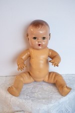 Vintage 14" Effanbee Rubber Body/Ears DY-DEE Baby Doll--Very Nice! (A)