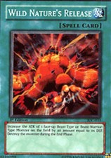 Yugioh! HP Wild Nature's Release - IOC-033 - Super Rare - Unlimited Edition Heav