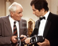 Lizenz Zum TöTen - James Bond (1989) Desmond Llewelyn, Timothy Dalton 10X8 Foto
