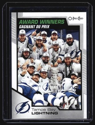2020-21 Upper Deck #610 Tampa Bay Lightning 2020-21 O-Pee-Chee Update