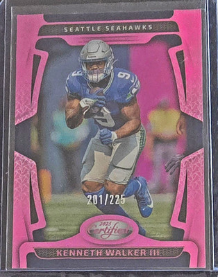 2025 Panini Certified Kenneth Walker III Mirror Pink #89 /225 Seattle Seahawks 