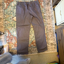 Butter-Soft Originals Gray XL-T Scrub Pants Solid Drawstring Elastic Waist