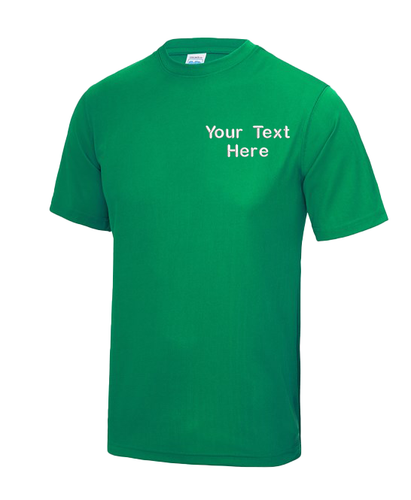 Custom Embroidered AWDis Cool T-Shirt Your Text/Logo Workwear Top Casual JC001 - Picture 12 of 14