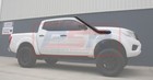 Suits Nissan Navara NP300 4" Stainless Snorkel and Airbox (Powdercoated Finish) 