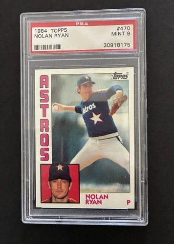 1984 Topps Nolan Ryan #470 PSA 9