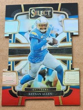 2023 Select Keenan Allen Die Cut Black & Red Prizm #51 Los Angeles Chargers 