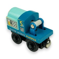 Water Works Pumper Car Thomas Friends Wooden Railway 2003 Wood Train Kids Toy